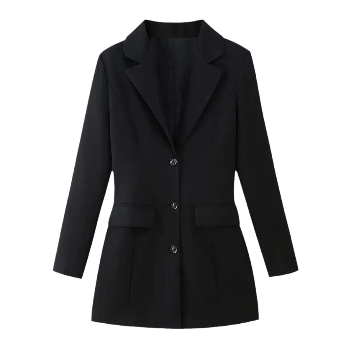 TIOZONEY - Chaqueta deportiva de botones de manga larga para mujeres