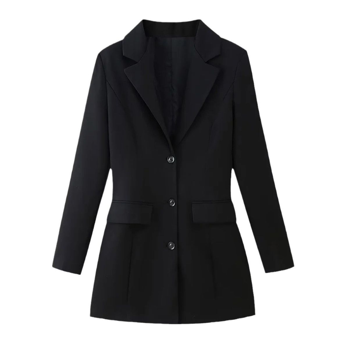 TIOZONEY - Chaqueta deportiva de botones de manga larga para mujeres