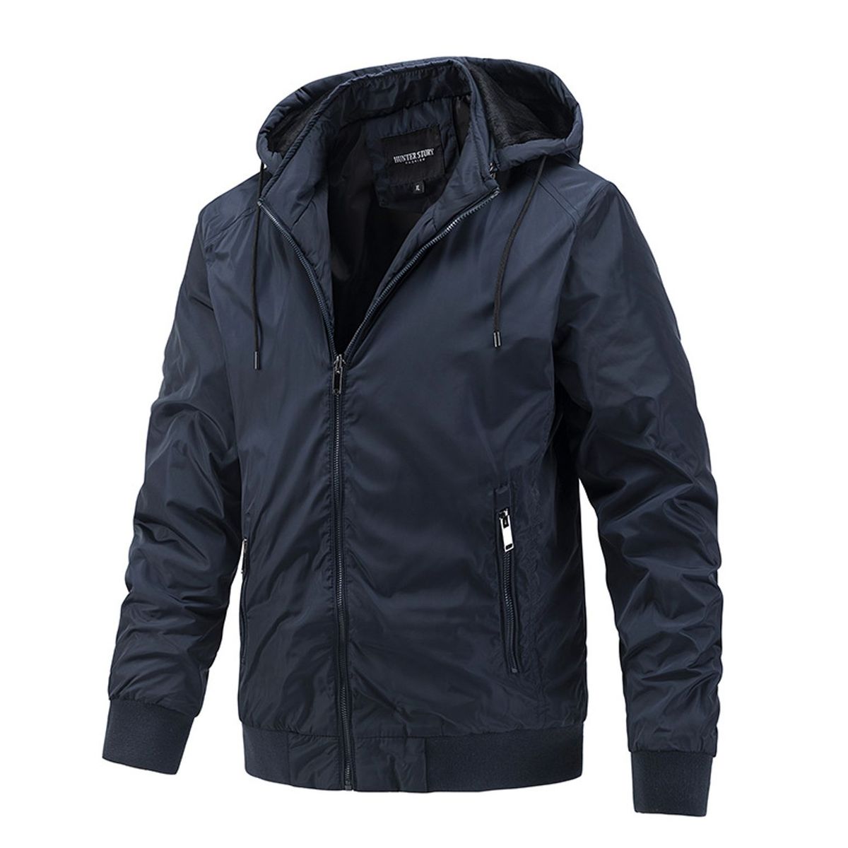 TIOZONEY - Chaqueta con capucha para hombre