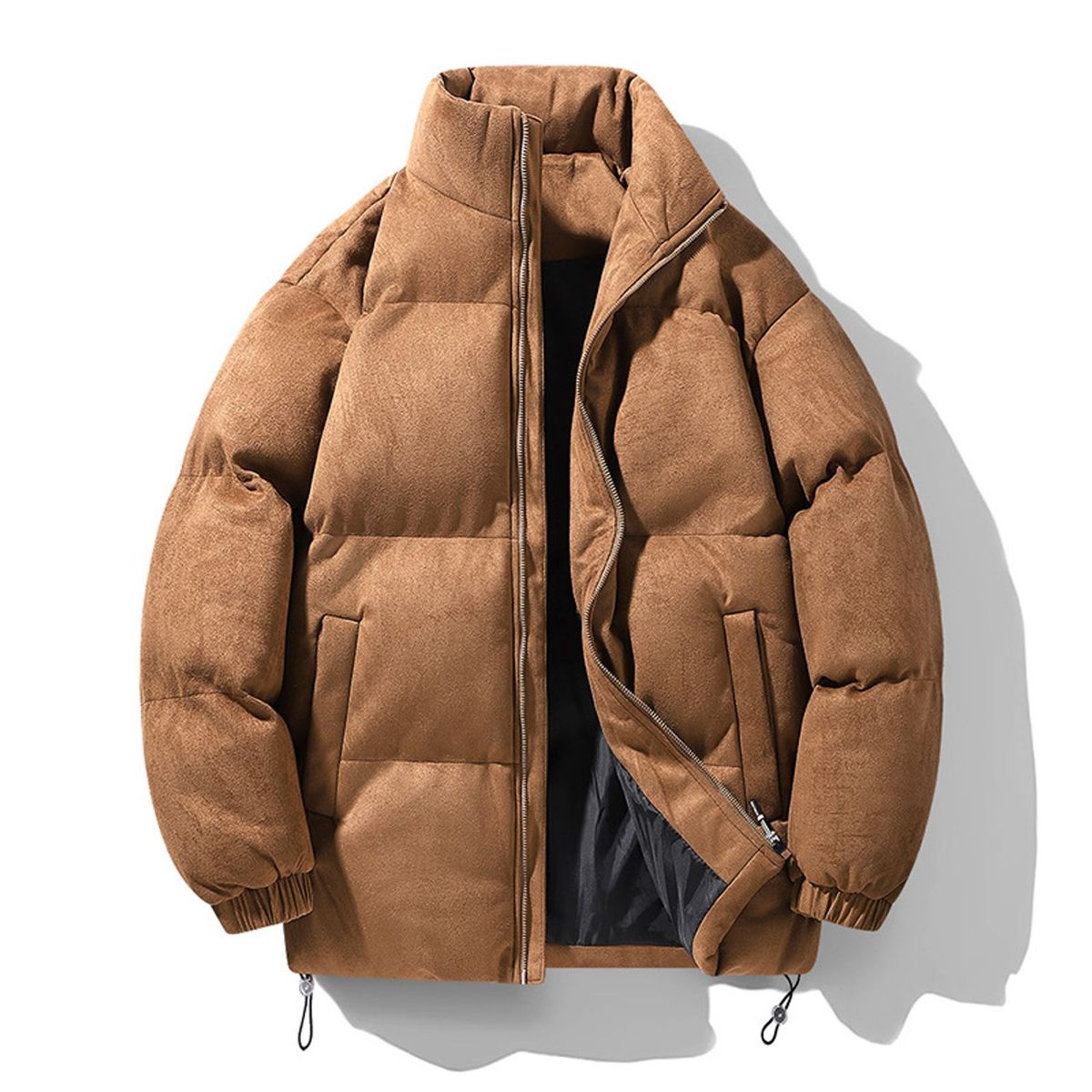 TIOZONEY - Ropa de algodón para hombres - Marrón