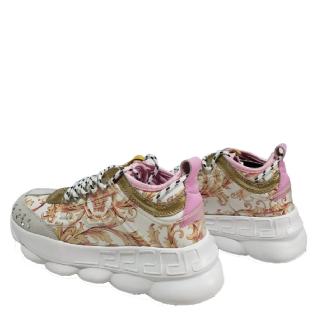 EXOTICA - Zapatilla Urbana Mujer Imperia Cuero Dorado