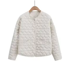 TIOZONEY - Chaqueta ligera acolchada para mujeres