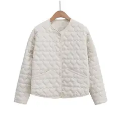 TIOZONEY - Chaqueta ligera acolchada para mujeres