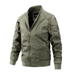 TIOZONEY - Chaqueta informal para hombre
