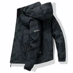 TIOZONEY - Chaqueta Hombre -Negro