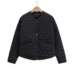 TIOZONEY - Chaqueta ligera acolchada para mujeres