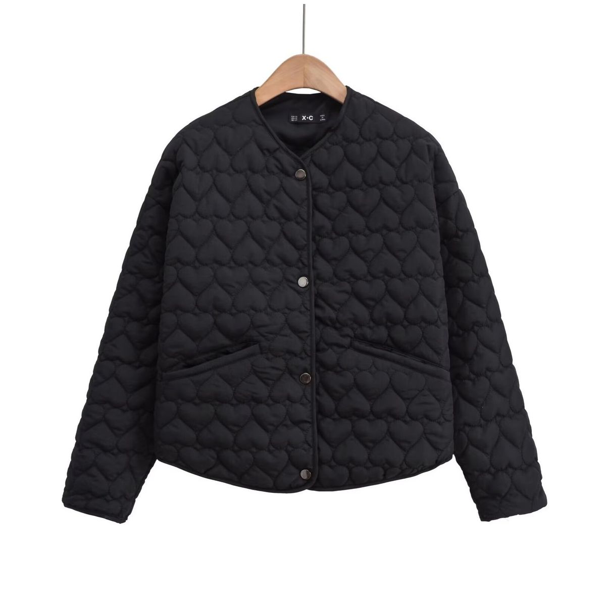 TIOZONEY - Chaqueta ligera acolchada para mujeres