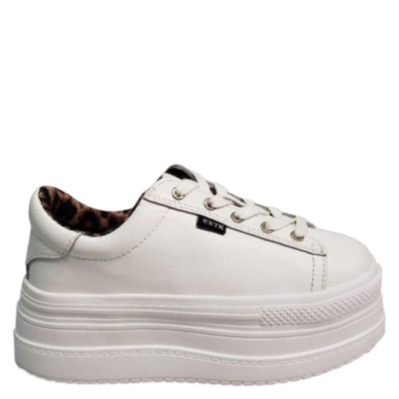 EXOTICA - Zapatilla Urbana Mujer Victoria Cuero Blanco