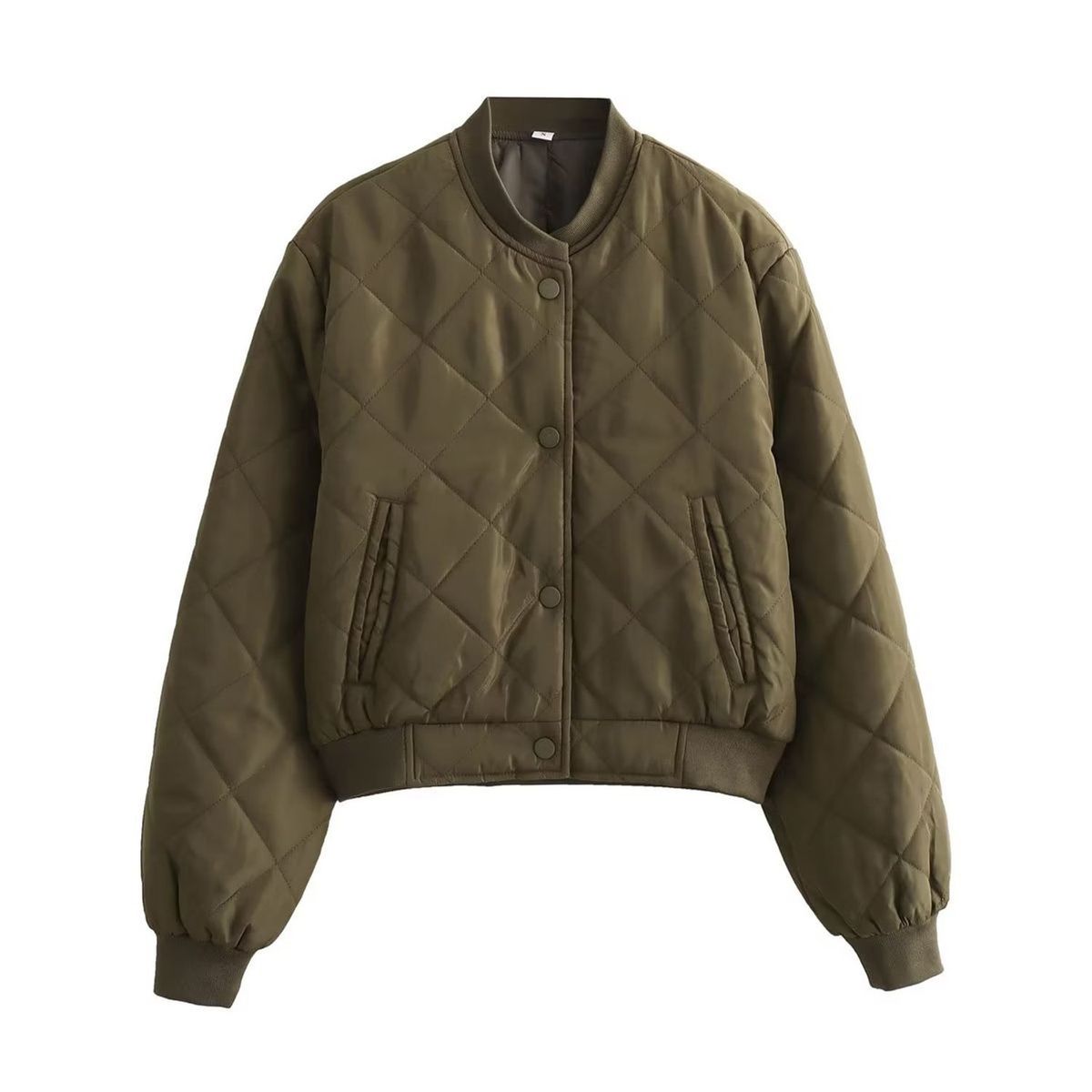 TIOZONEY - Chaqueta acolchada de algodón - Verde