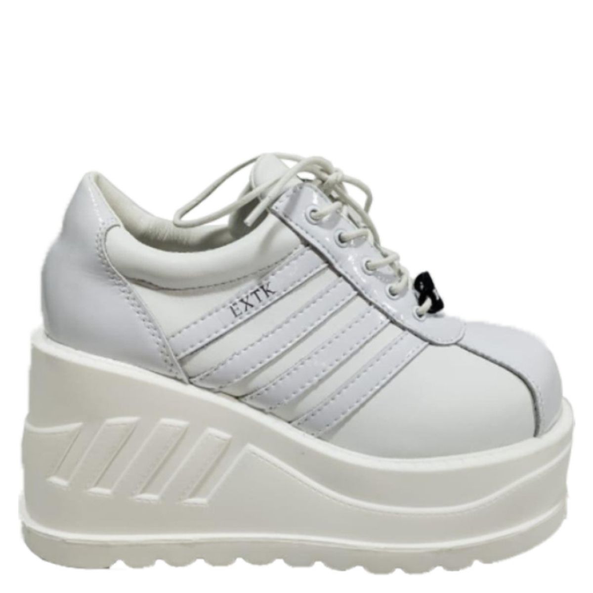 EXOTICA - Zapatilla Urbana Mujer Lola Cuero Blanco