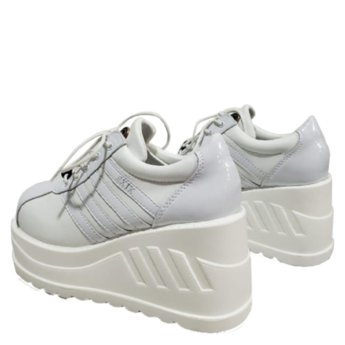 EXOTICA - Zapatilla Urbana Mujer Lola Cuero Blanco