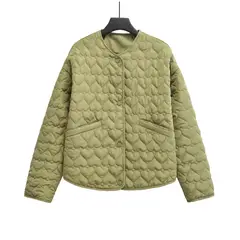 TIOZONEY - Chaqueta ligera acolchada para mujeres