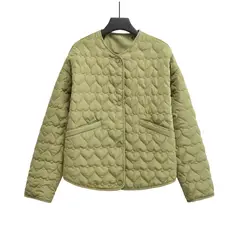 TIOZONEY - Chaqueta ligera acolchada para mujeres