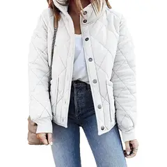 TIOZONEY - Chaqueta de manga larga - Blanco