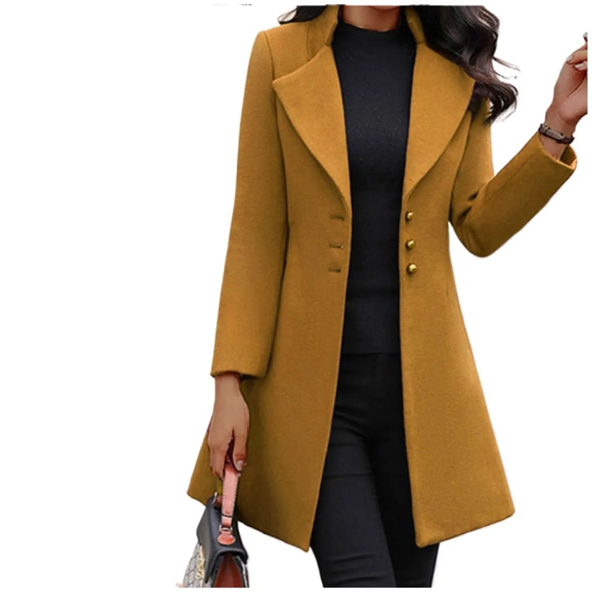 TIOZONEY - Blusa engrosada de terciopelo