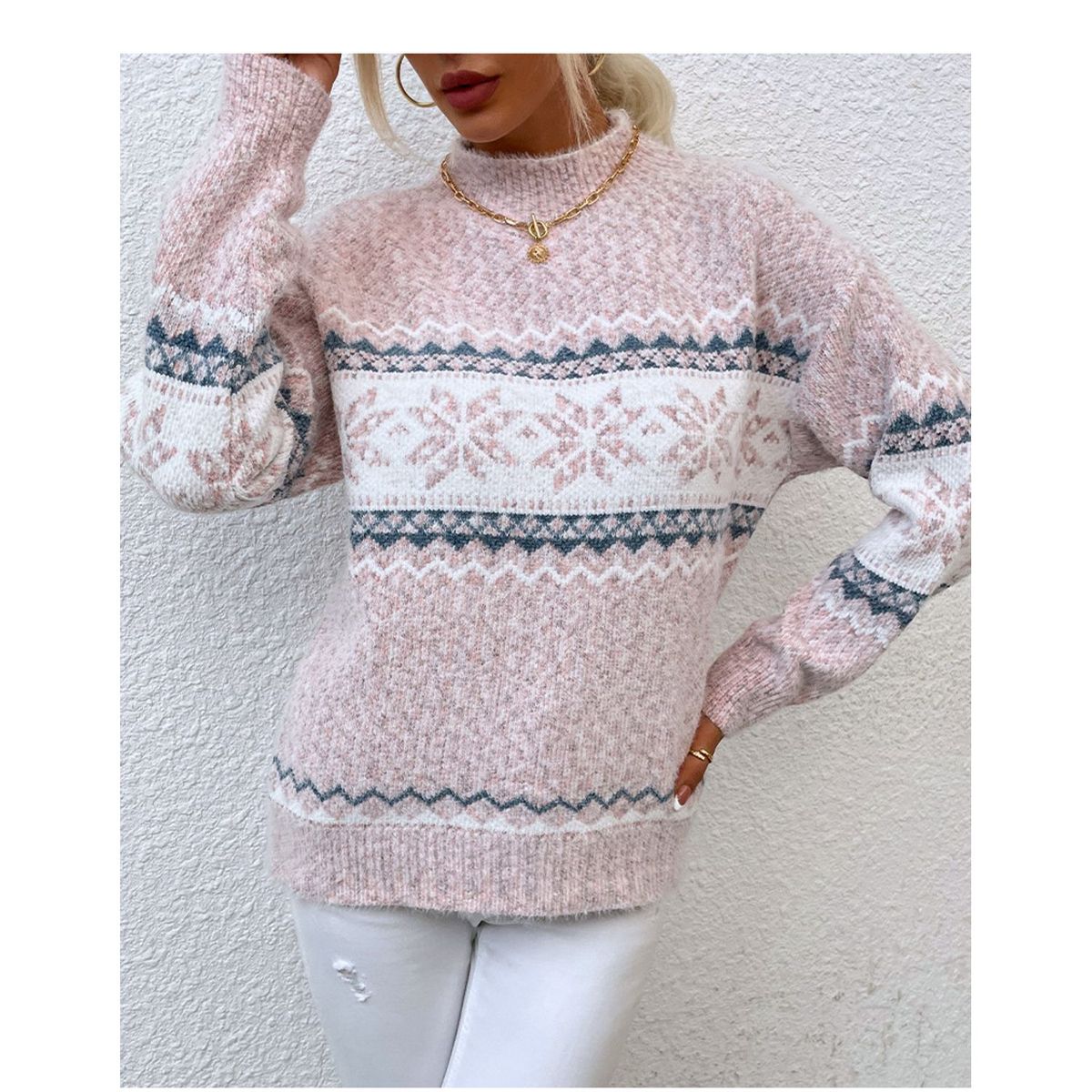 TIOZONEY - Sweater Mujer