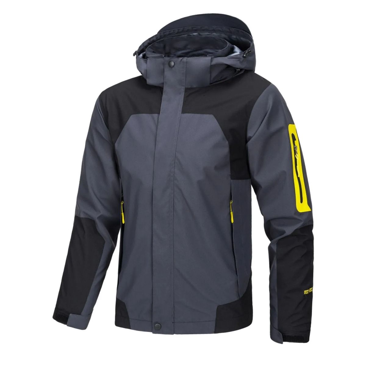 TIOZONEY - Chaqueta Hombre -Gris