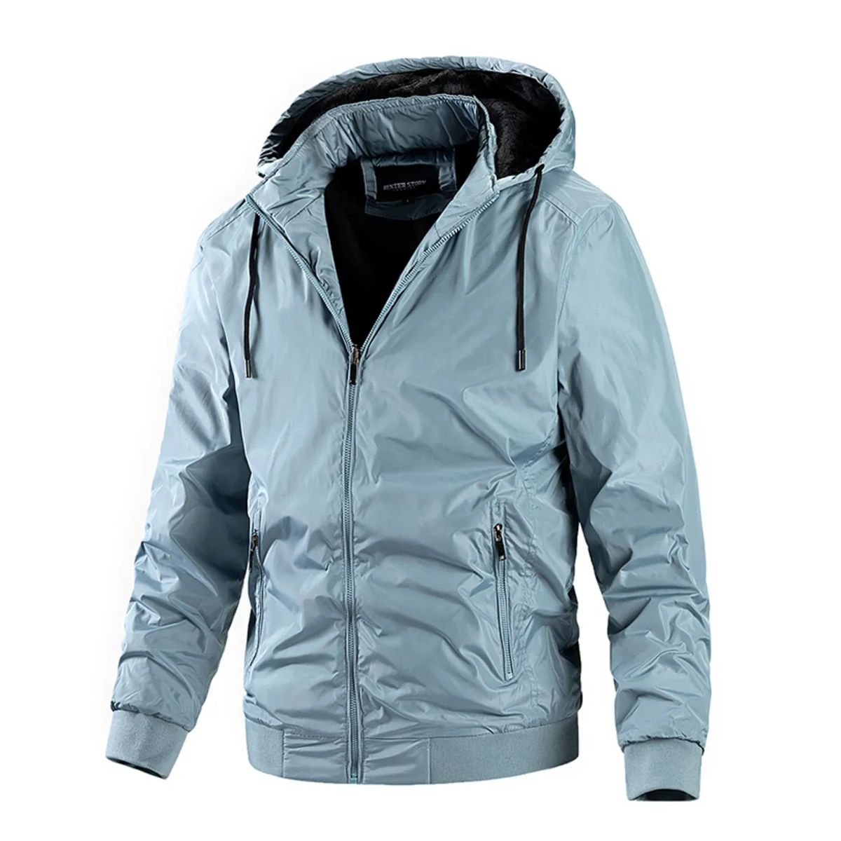 TIOZONEY - Chaqueta con capucha para hombre