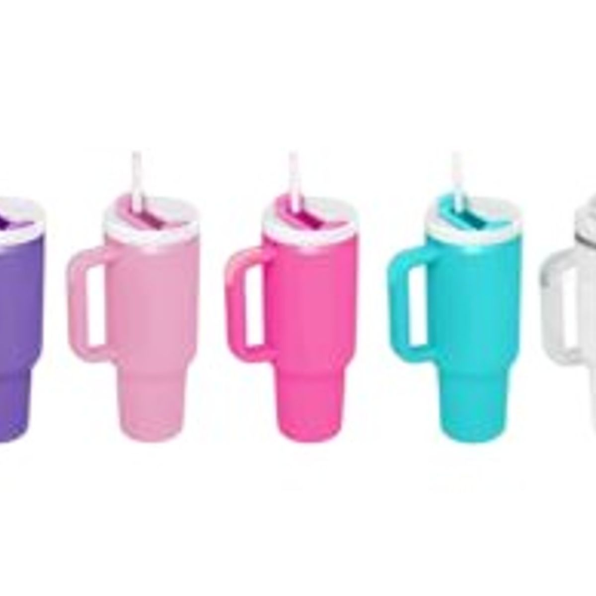 GENERICO - VASO COOLER TERMICO CON BOMBILLA 1200ML