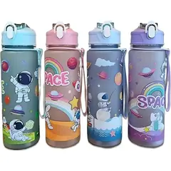 GENERICO - BOTELLA DE AGUA ASTRONAUTA PARA NIÑOS 650ML