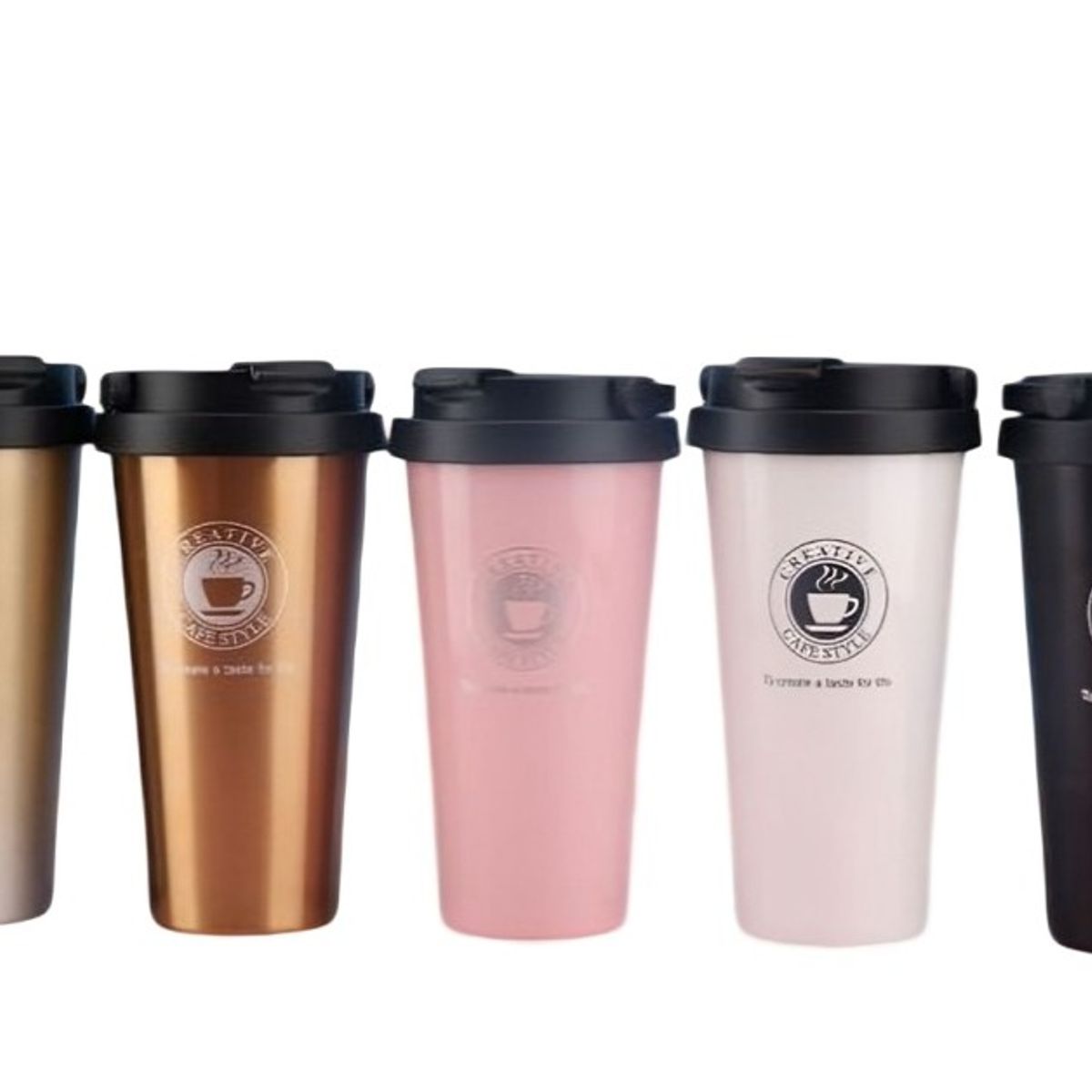 GENERICO - TERMO PARA CAFE 500ML DE COLORES