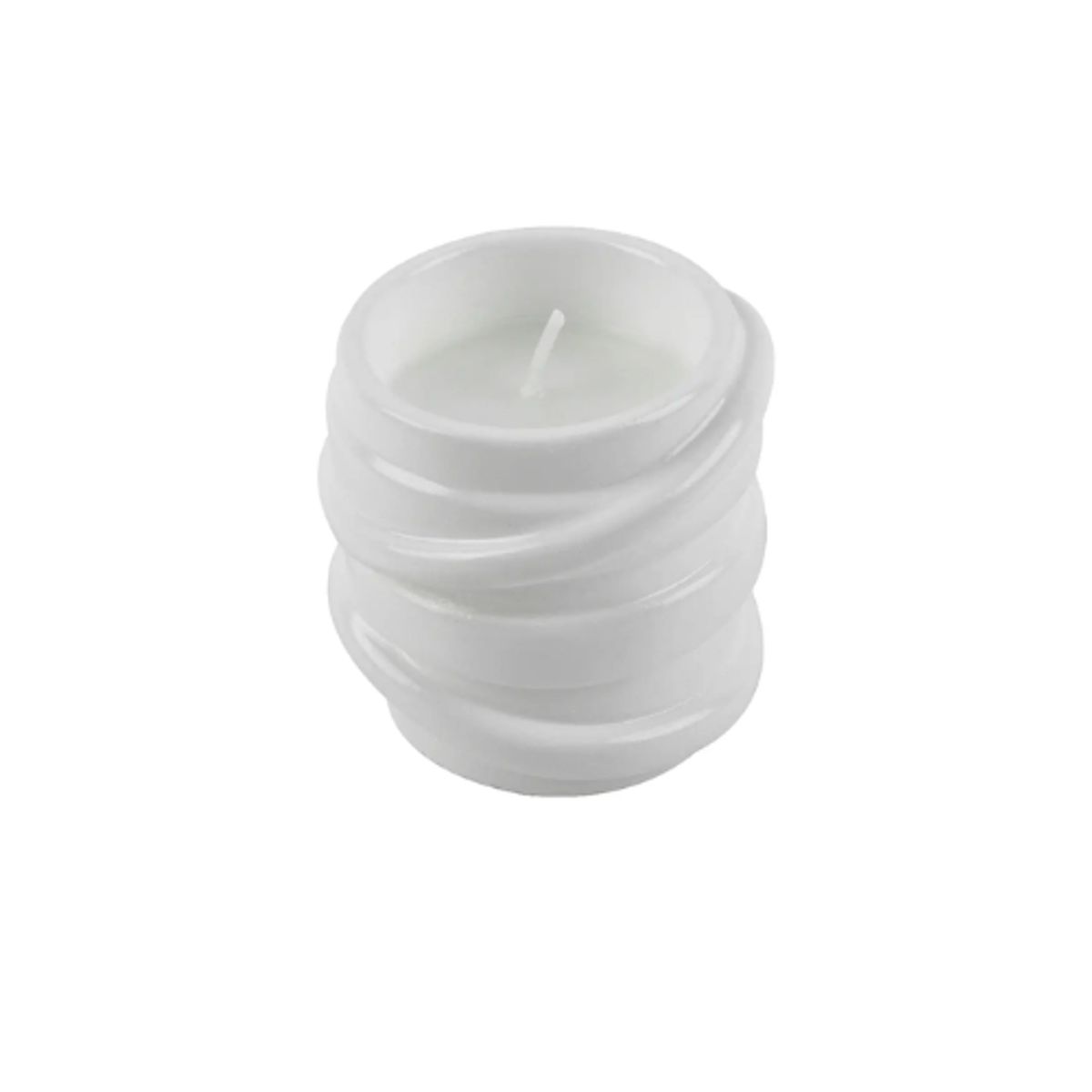 GENERICO - Set 6 Vela Aromatica Tambor Blanco
