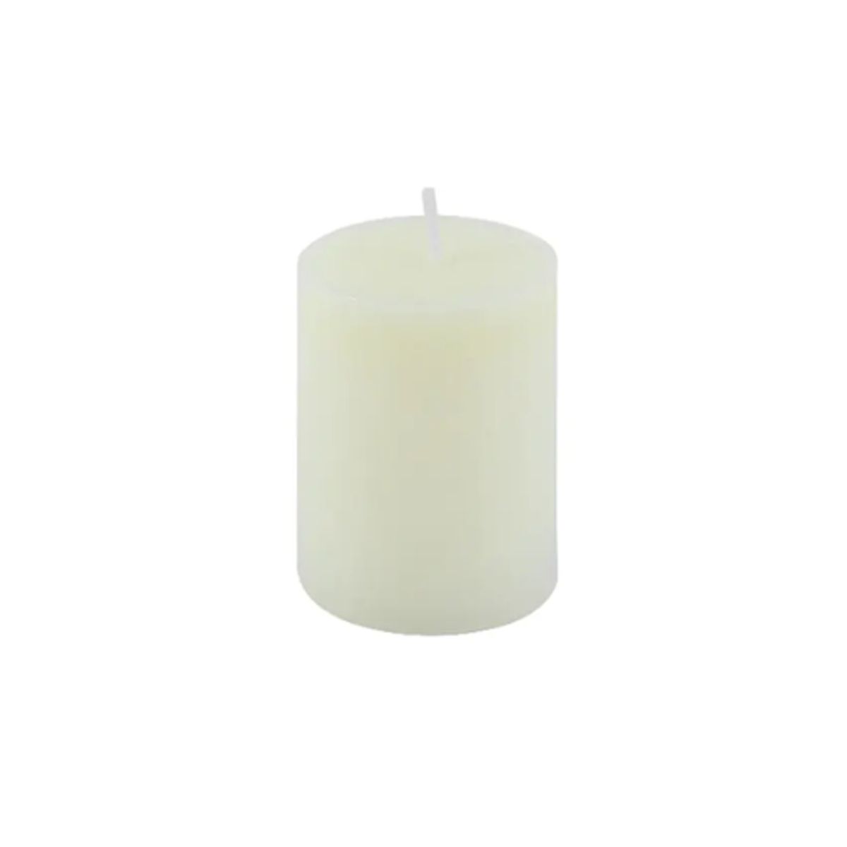 GENERICO - Set 6 Vela Aromática Cilindro Mini Color Blanco 5x4cm