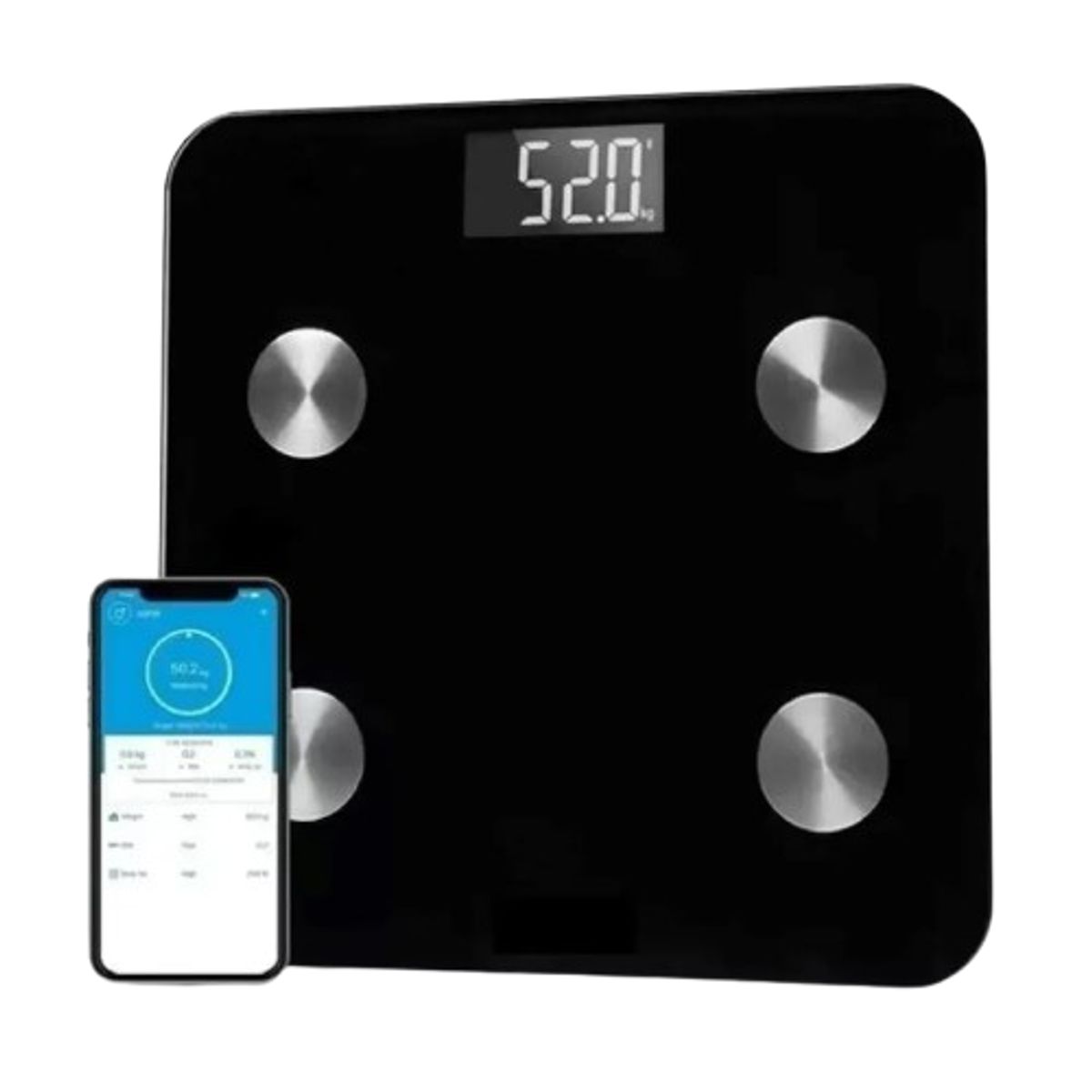 GENERICO - Peso Báscula Digital Balanza Bluetooth Inteligente Pesa Baño