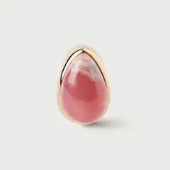 PDPAOLA - Anillo Sello con Rodocrosita Luna