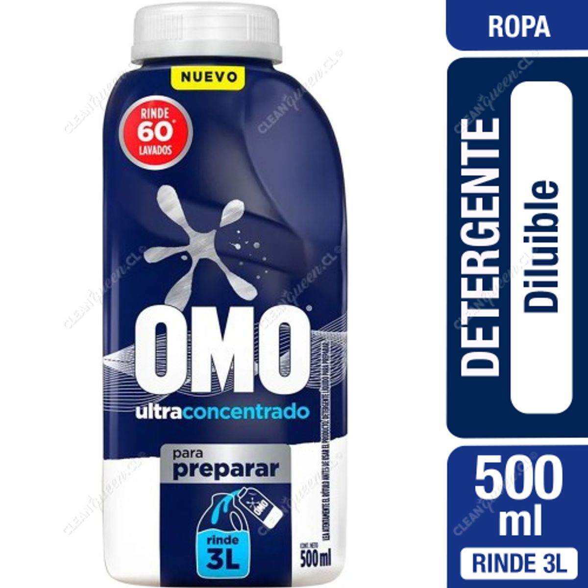OMO - Detergente Líquido Omo Ultra Power Diluible 500 ML