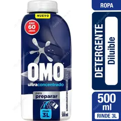 OMO - Detergente Líquido Ultra Power Diluible 500 ML