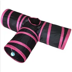 GENERICO - Tunel De 3 bocas para Gatos Juguete Plegable