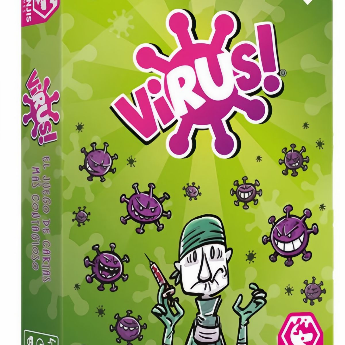 GENERICO - Juego De Cartas Virus 1  Tres Idiomas