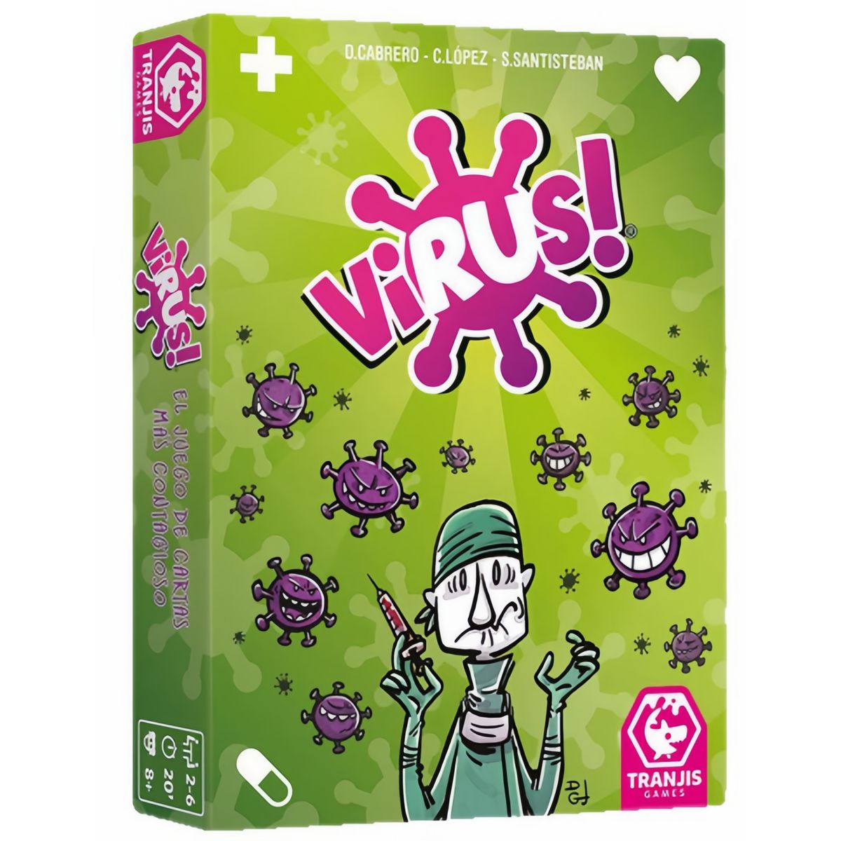 GENERICO - Juego De Cartas Virus 1  Tres Idiomas