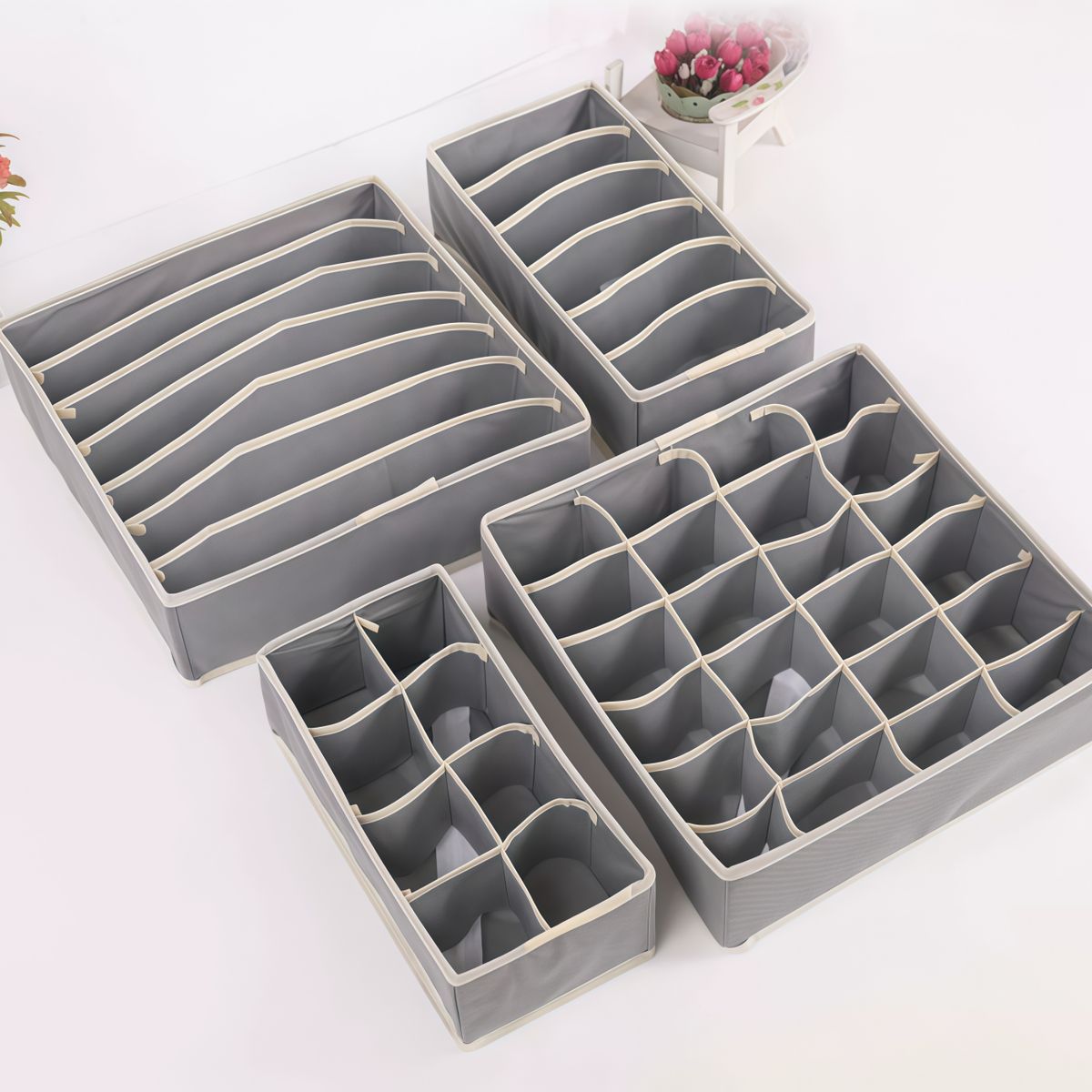 GENERICO - Organizador De Ropa Interior Plegable Para Cajones