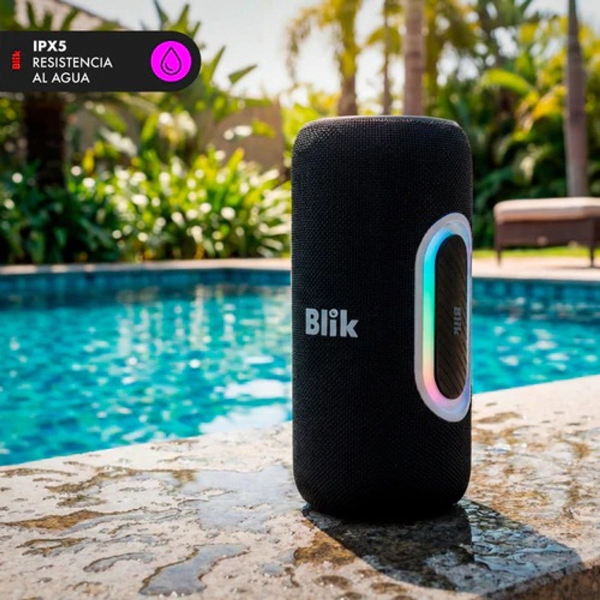 BLIK - Parlante Bluetooth Portátil Blik Hypebass40 40W IPX5 8 Hrs