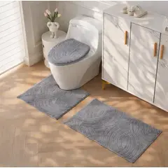 GENERICO - Set de Baño de Felpa 3 Piezas