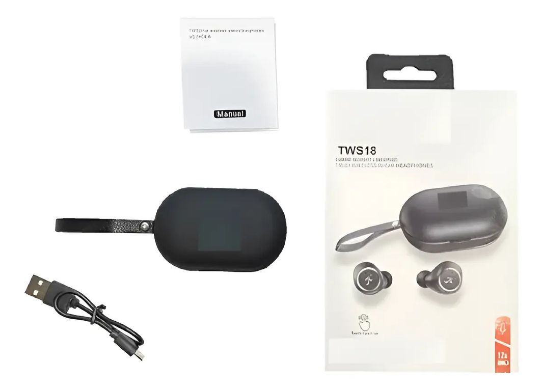 Tws 18 Audifonos Inalambricos Bluetooth 5.0 Tactil 505mah