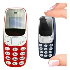 GENERICO - Llavero Mini Celular Telefono Dual Sim 380mah Bluetooth M10