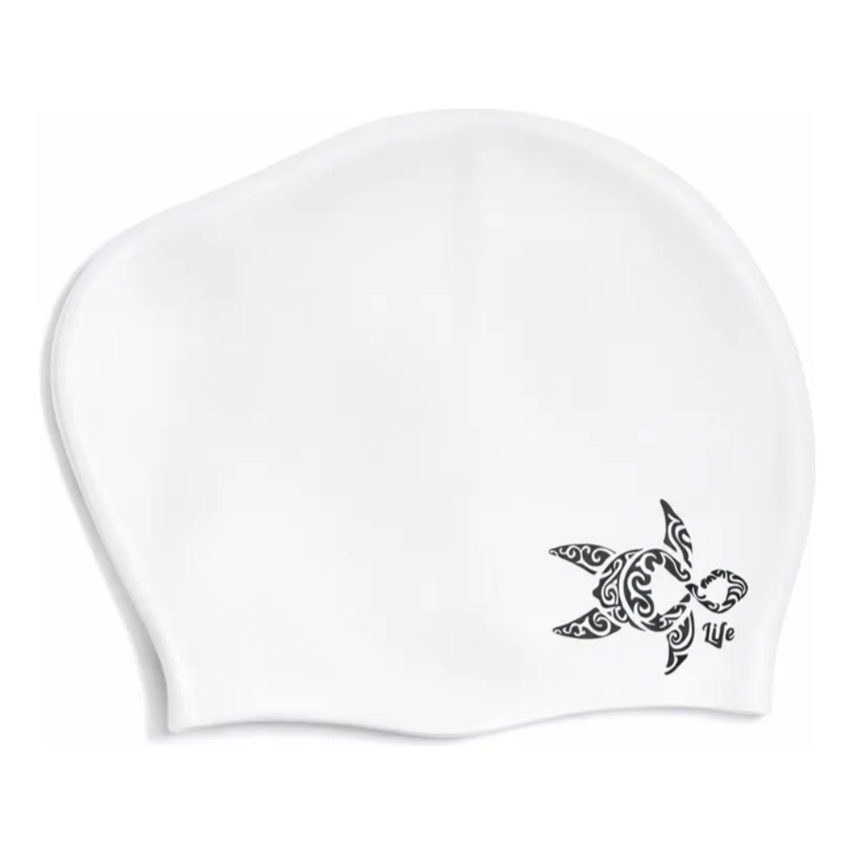 LIFE - Gorro Natación Silicona Mujer Cabello Largo Antideslizante