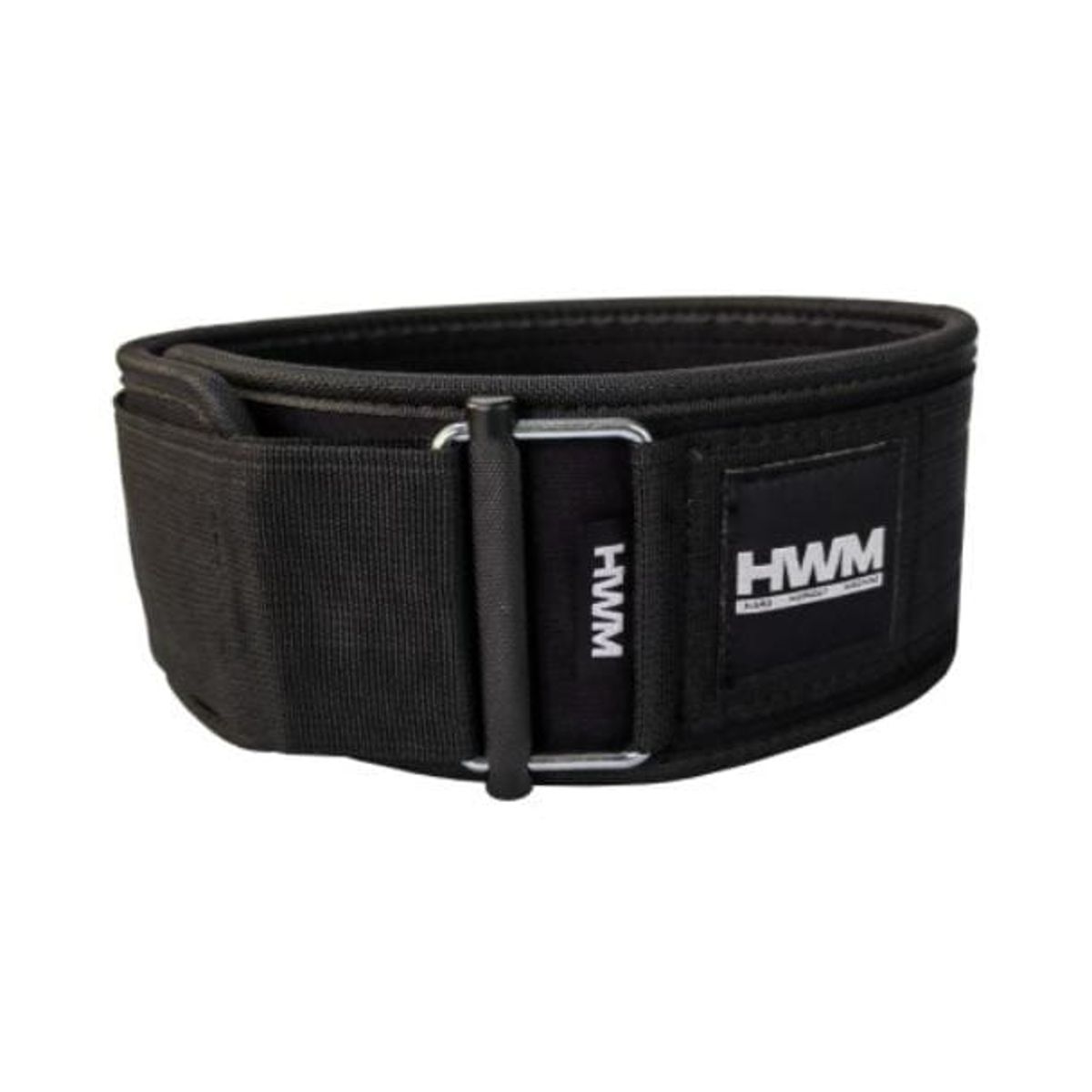 HWM - Cinturón lumbar de levantamiento de pesas Black - Talla S  HWM