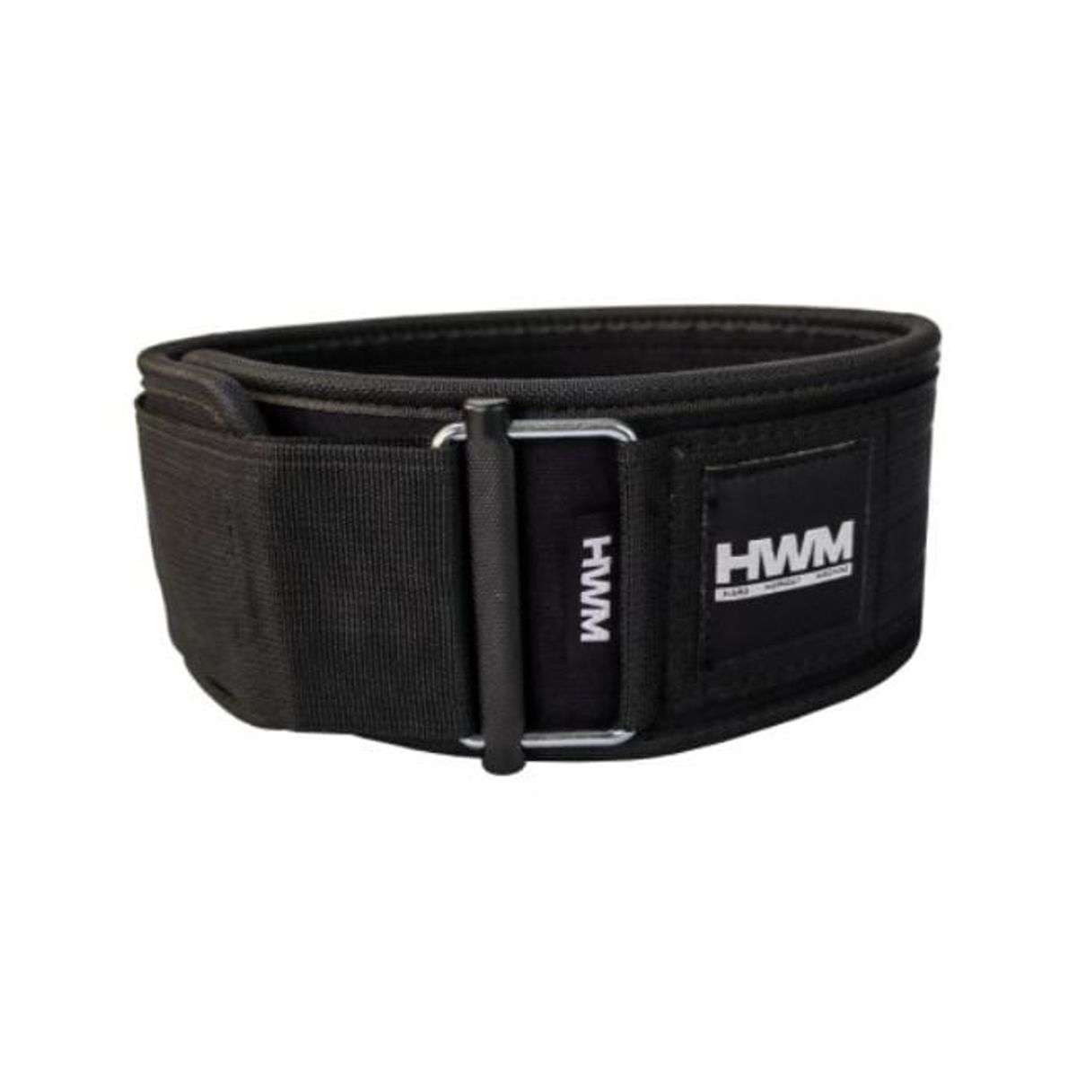 HWM - Cinturón lumbar de levantamiento de pesas Black - Talla S  HWM