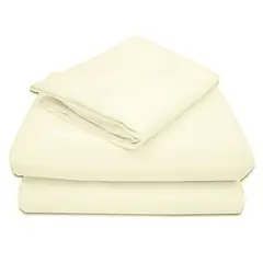 COBABY - SABANAS BEIGE CUNAS Y CAMAS DE TRANSICIÓN 100% ALGODON 200 HILOS