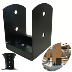 KUANGYE - Base Para Pilar De Madera 6x6 pulgadas Cepillado Para Anclar