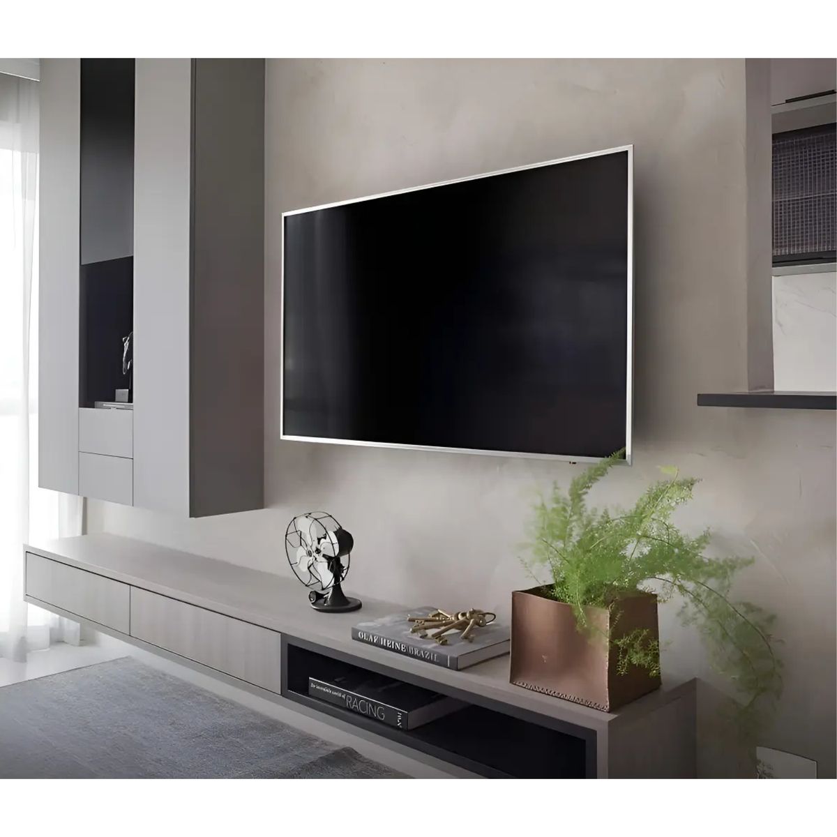 GENERICO - Soporte TV Fijo 14 a 42 Pulgadas VESA – LED/LCD Negro