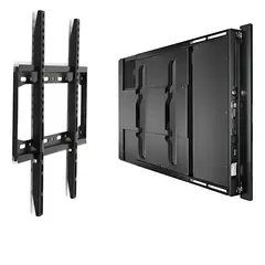 GENERICO - Soporte Fijo Base TV 40 a 80 Pulgadas – Soporte de Pared Universal Negro