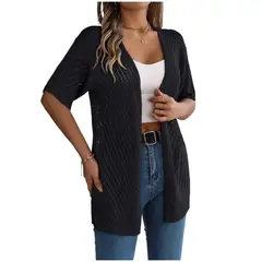 TIOZONEY - Cardigan ligero de verano para mujer