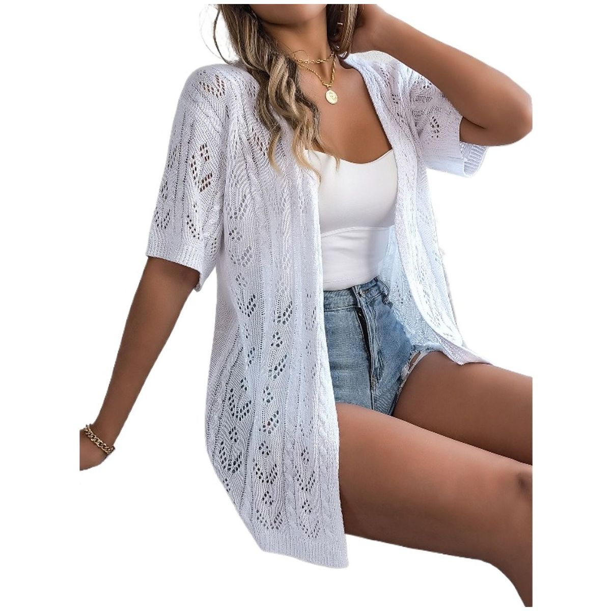 TIOZONEY - Chaleco de verano para mujer
