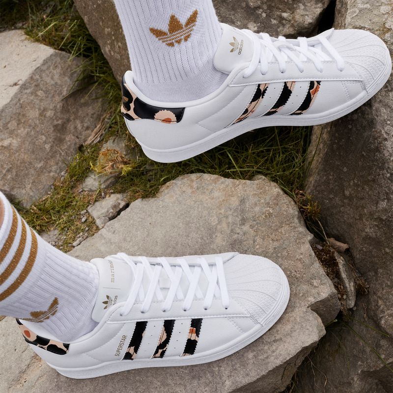 ADIDAS ORIGINALS - Superstar Marimekko Zapatilla Urbana Mujer Blanco