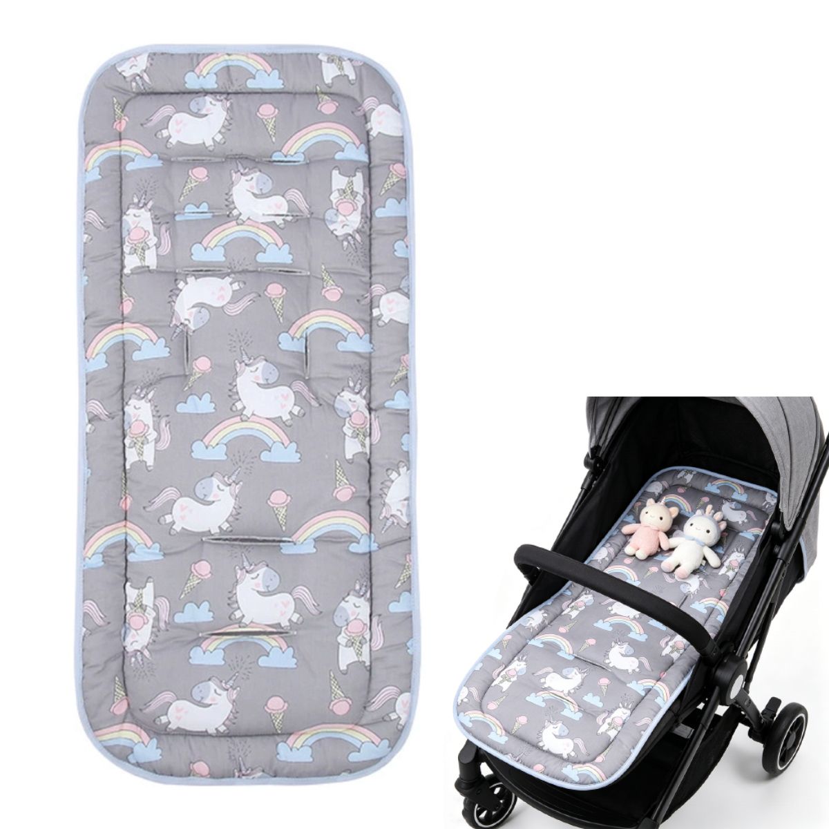 KINDA NICE - Cojín Universal Suave Para Coche Y Silla De Bebé - Multiusos